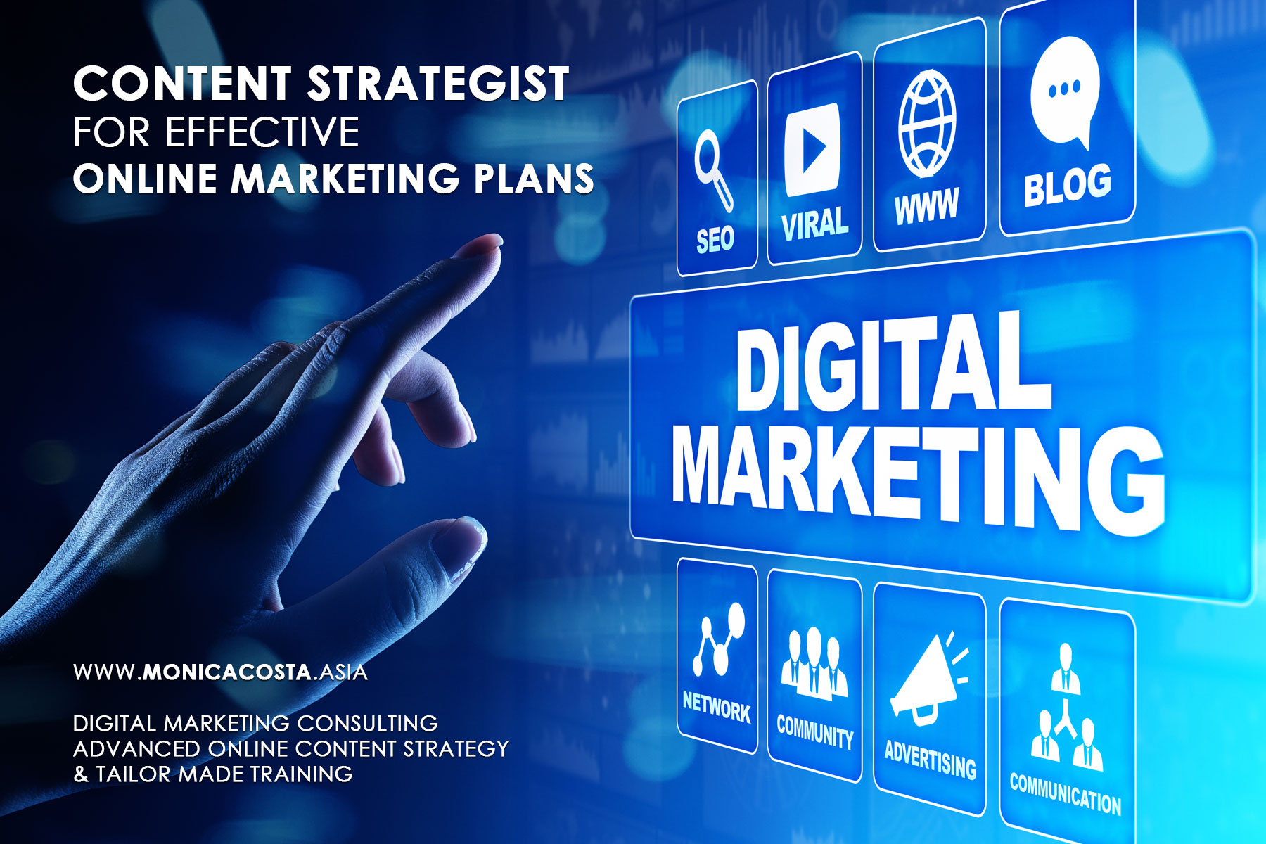 digital marketing solutions  - content marketing - online content strategy